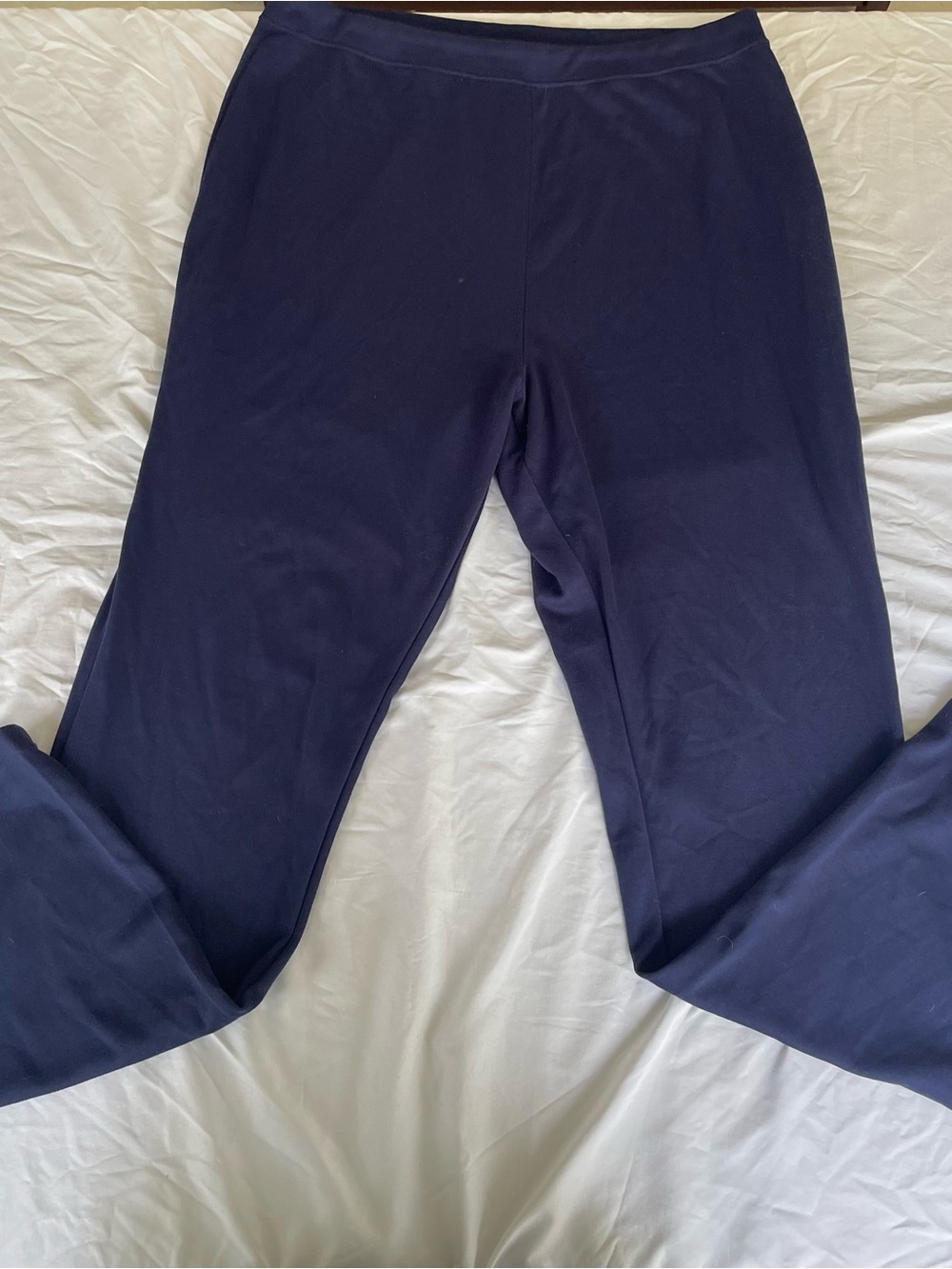 Woman Within Navy Stretch Waistband Pants